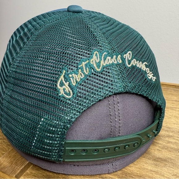 Blue Beverly Hills Rodeo Trucker Hat - Picture 6 of 10